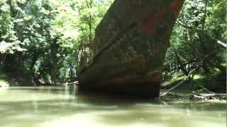 First person view of 110 year old 'ghost ship'
