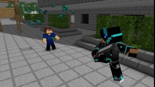 [千山萬水] Minecraft ：intro template - #8 (Enderpearl combo)(1vs3) {天神喵 luseanjoe}