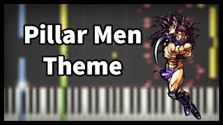 Jojo's Bizarre Adventure Pillar Men Theme Piano (Synthesia)