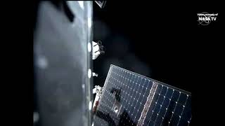 Orion spacecraft’s Distant Retrograde Orbit Departure