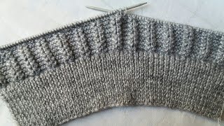 Singal colour knitting design # 8