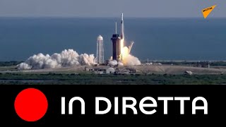 Il lancio della missione SpaceX Dragon Cargo per l'ISS dal Kennedy Space Centre