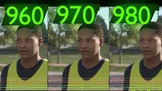 FIFA 17 " THE JOURNEY" GTX 980 vs GTX 970 vs GTX 960