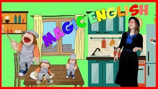 АНГЛИЙСКИЙ ДЛЯ ДЕТЕЙ - КОМНАТЫ В ДОМЕ - ROOMS IN THE HOUSE - TONY-MACARONY (2 серия)