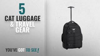 Top 10 Cat Luggage & Travel Gear [2018]: DERRICK II MILLENNIAL CARGO BACKPACK TROLLEY