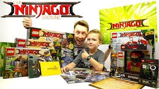 The LEGO NINJAGO Movie в ОГРОМНОЙ ПОСЫЛКЕ для канала Картонка