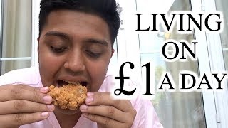 Living on JUST £3 a Day!! (London Hacks) #BONUS