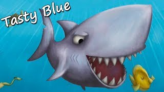 ИГРАЕМ ЗА ДЕЛЬФИНА Tasty Blue Прохождение На Русском СОЖРАТЬ БЕЗУМИЕ!
