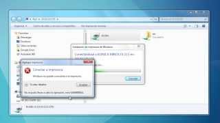 Instalar una Impresora en Red - IP . Solución de error 0x0000000d Windows 7 8 Vista XP x32 x64
