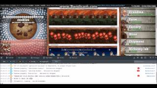 Fun with hacks! Cookie clicker 1100 CURSERS!!! + easter egg
