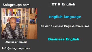 Easier Business English Exercises