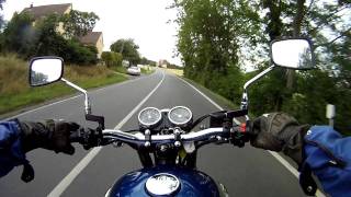 GoPro - Probefahrt mit Kawasaki W650