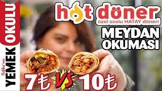 Hot Döner Meydan Okuması |  Evde Hatay Usulü Dürüm Tarifi