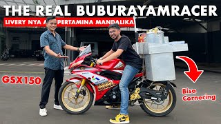 TUKANG BUBUR NAIK GSXR 150