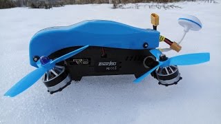 Наклон роторов сервой ... это круто? ... Летаем на Eachine Racer 180