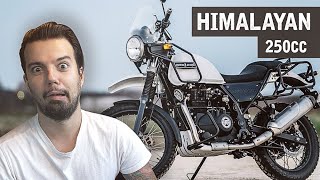 HIMALAYAN DE BAIXA CILINDRADA E MOTO ANTI-ACIDENTE