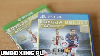 FIFA 16 Edycja Deluxe [PS4/Xbox One] - Unboxing PL