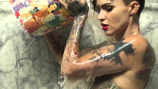 Ruby Rose (Haircut transformation - long to pixie)