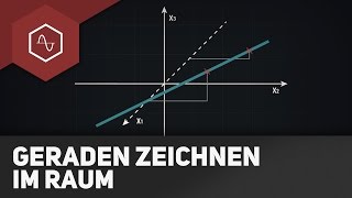 Geraden zeichnen (im Raum)