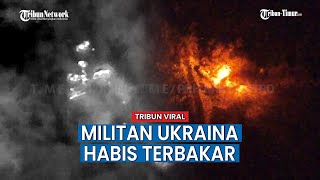 Rusia Tembak Brutal Posisi Ukraina di Medan Pertempuran, Ledakan Dahsyat Terjadi!