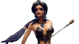 Фигурка из мастики - "Амазонка" (sugar figure "Amazon")
