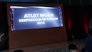Bonus 25 Juta Untuk Leo & Indah Sebagai Atlet PB Djarum Berprestasi 2018