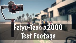 Feiyu-Tech a2000 Gimbal TEST Footage - Santa Monica | Momentum Productions