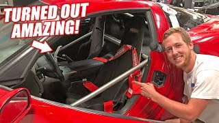 The Auction Corvette's Roll Cage and Parachute is COMPLETE! + Jet Camino Update!