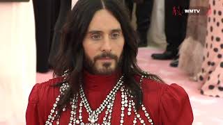 Jared Leto arrives at 2019 Met Gala Red carpet