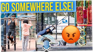 Moms Against Fitness Fanatics Using Playgrounds as Gyms (ft. Anthony Lee)