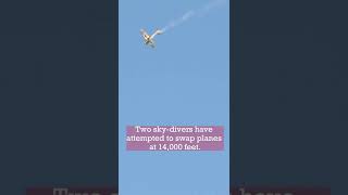 Did These Sky Divers Swap Planes at 14,000ft!?