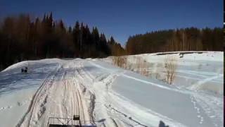 Паксус 600 тайга. 19.03.2017 покатушка 2 часть