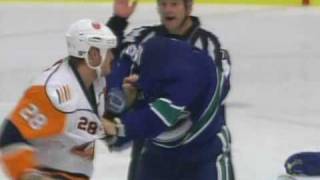 Tim Jackman vs Guillaume Desbiens Sep 14, 2009
