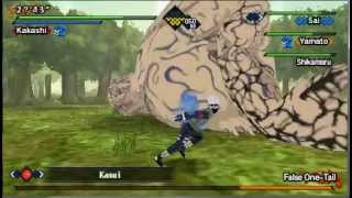 Kizuna Drive- Beating Shukaku only with Kamui+My EUR savedata FINISHED STORY MODE
