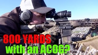 I'm impressed... again! Trijicon ACSS ACOG 500-800yds