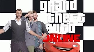 GTA 5 Online Funny Moments - MOTO Skill Test, Piggy child support & mom's kissy