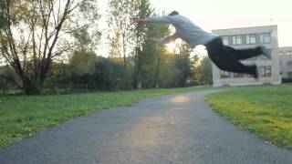 Флай ролл (Parkour Tricks)