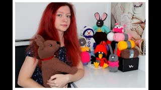 ♡Готовые работы♡Игрушки спицами♡