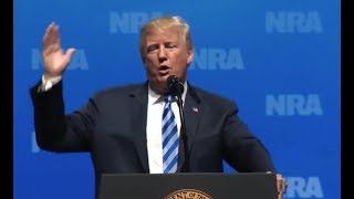 President Donald Trump gives POWERFUL Speech at NRA Convention in Texas