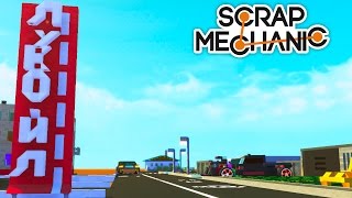 Город, Дом на Колесах - Scrap Mechanic