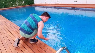 VLOG: БУДЕМ КУПАТЬСЯ В БАССЕЙНЕ? СЕЗОН ОТКРЫТ? 24.04.18