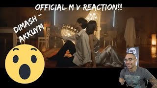 Dimash Kudaibergen - Akkuym Official MV REACTION