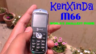 Unboxing The World's Smallest Phone! KenXinDa M66