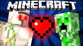 Why Iron Golems and Creepers are Friends - Minecraft