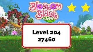 Blossom Blast Saga Level 204 27460 points No Boosters