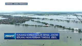 Jokowi Janjikan Bantuan Bagi Korban Banjir di Demak