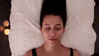 Deeply Relaxing ASMR facial treatment and massage