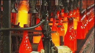 La machine qui trie le verre recyclable par couleur - hi-tech