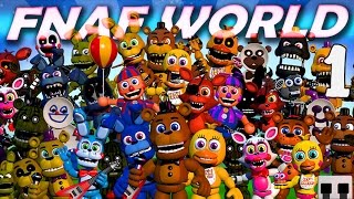 ГОРОД АНИМАТРОНИКОВ! ► FNAF world Прохождение |1|