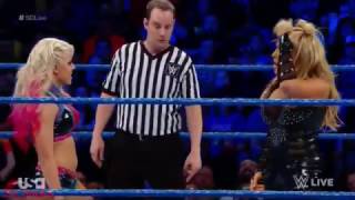 Alexa Bliss Mickie James V Becky Lynch Natalya